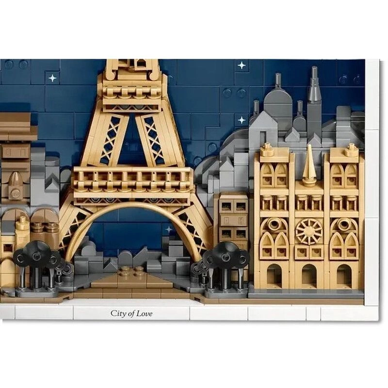 Architecture Paris – City of Love (21064) - Home Decor 3D Wall Art