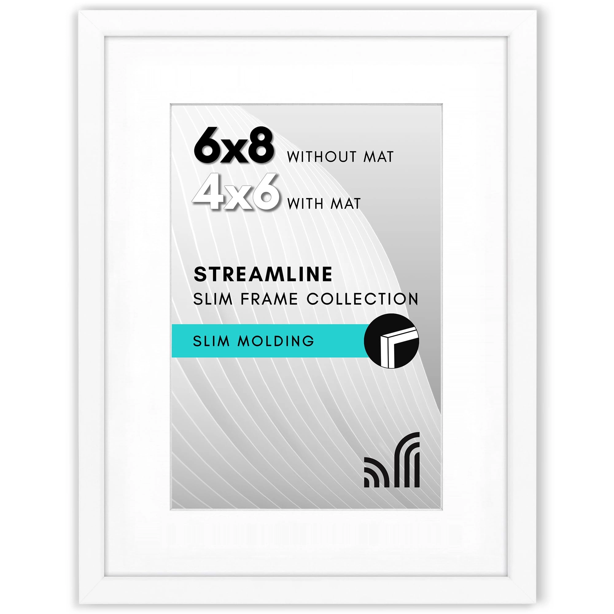 Americanflat Picture Frame - 6x8 1.0 Count