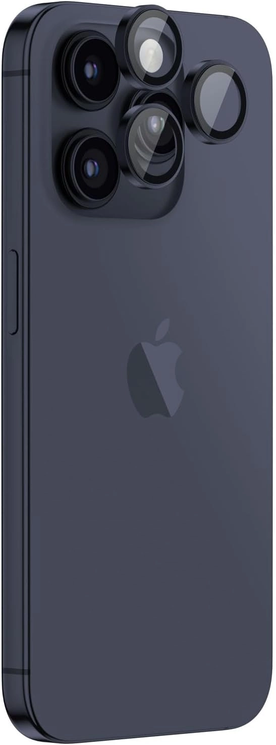 iPhone 15 Pro / 15 Pro Max Camera Lens Glass - 3 Lens 0.3mm HD Clarity