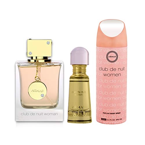 Club De Nuit Woman + CDN Perfume Oil + CDN Perfume Body Spray - 3 Piece
