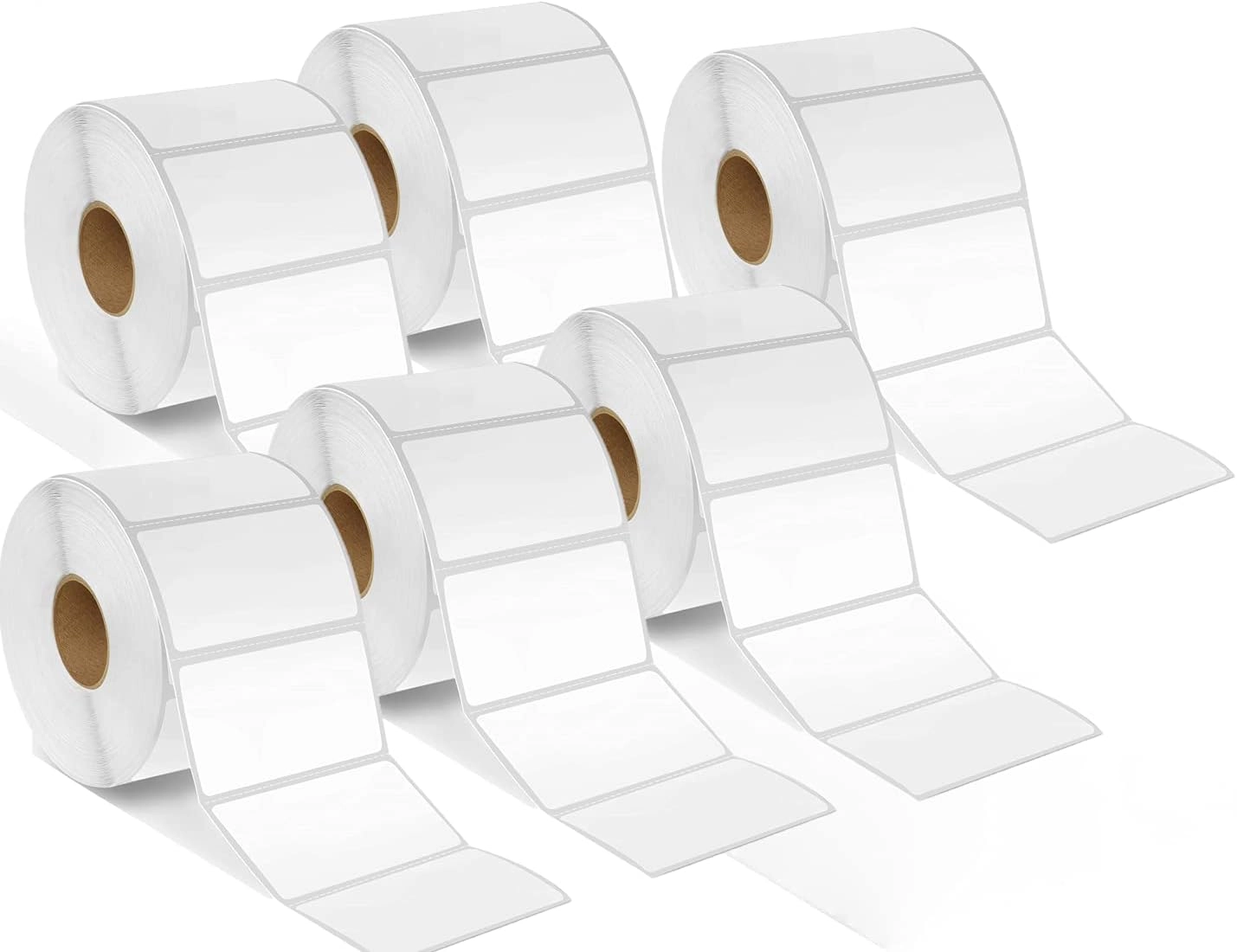 Lavish LLC Thermal Transfer Barcode Label Stickers - Pack of 6 1.5" × 2.5" (40 × 60 mm)