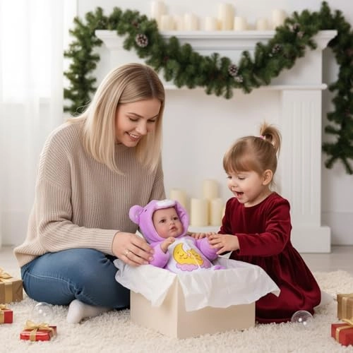 Reborn Baby Doll - Vinyl Ages 3+