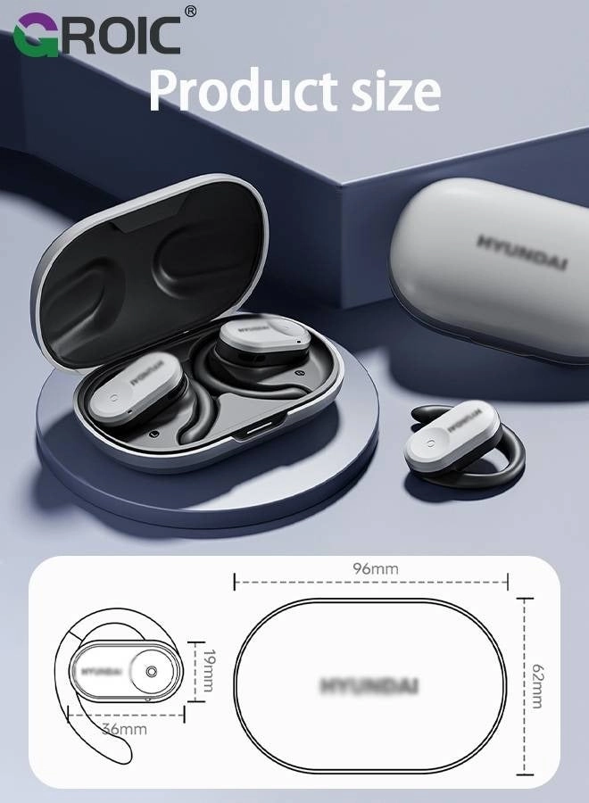 Clip-on Wireless Earbuds