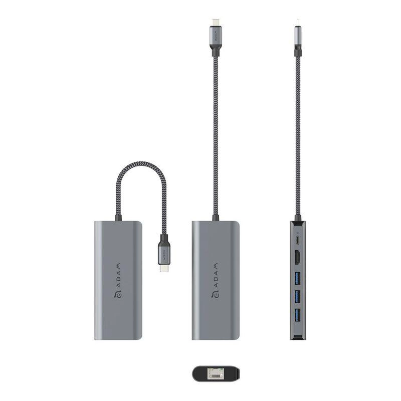 A01sUSBC - 4K 6in1 Grey