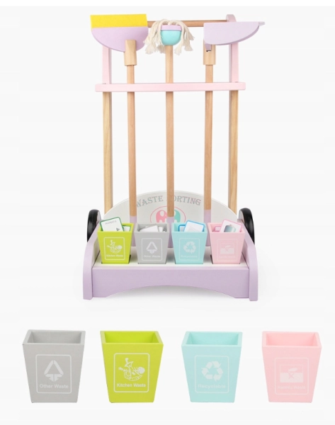 Kids Wooden Cleaning Toy Set (GB-MSN 19005)