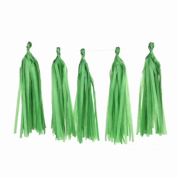 Party Popper - Red Tassels Tassel Garland