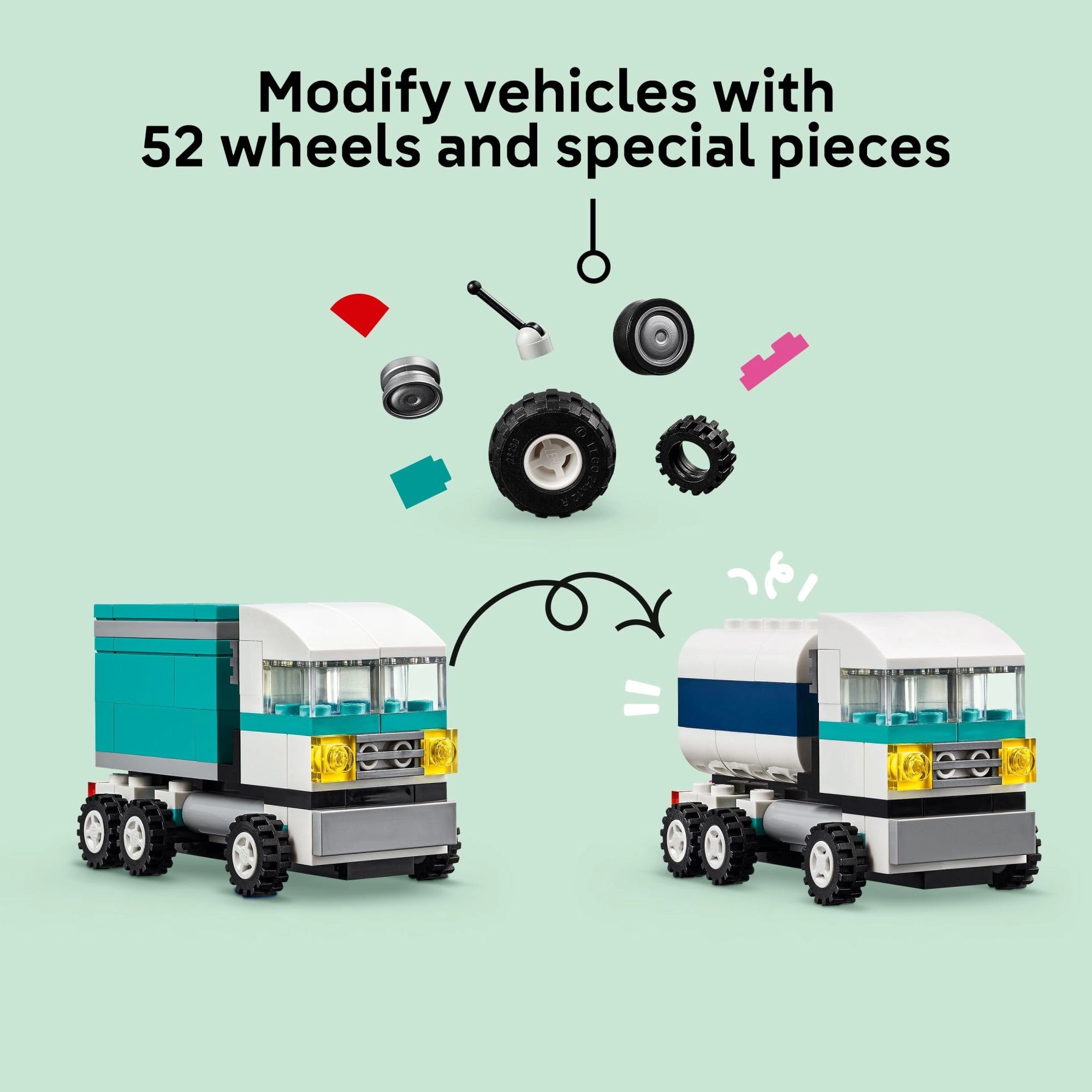 Classic Creative Vehicles (11036) - Multicolor 52 Wheels