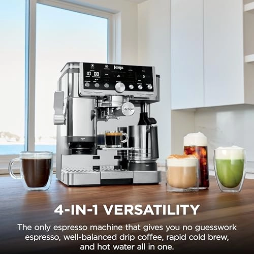 Luxe Caf Pro Series - ES701C Built-in Grinder Integrated Tamper