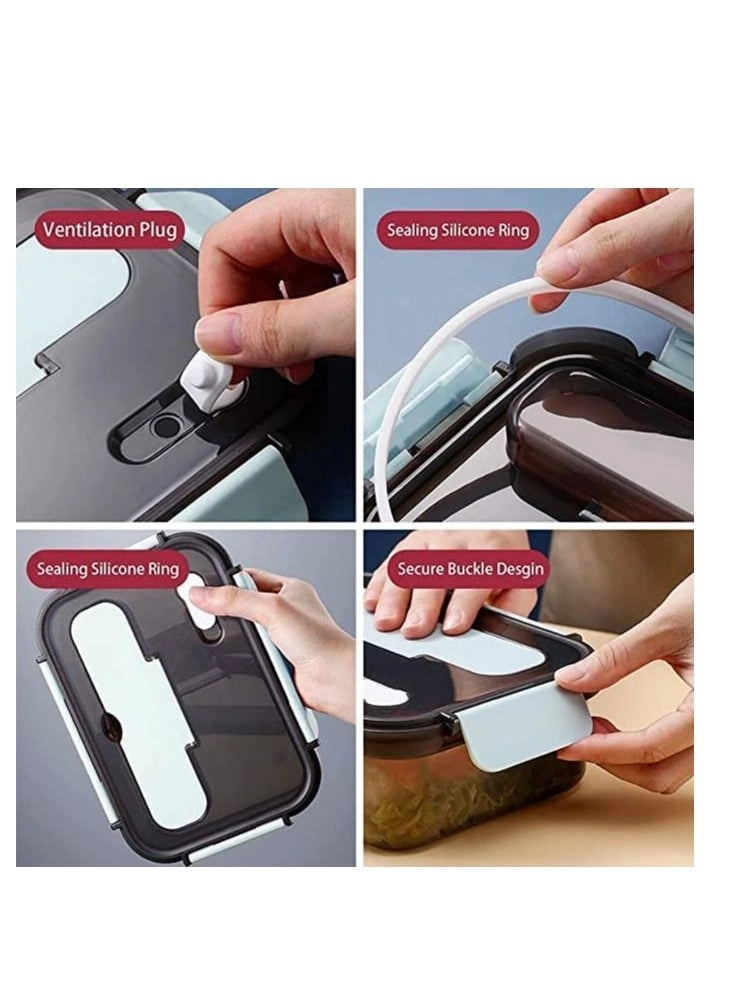 Student Office Worker Lunch Box - 1.5 Liter