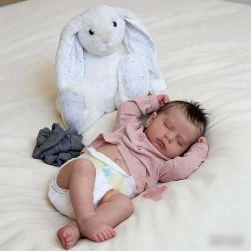 LOULOU Reborn Baby Doll - 20 Inch Vinyl Girl Ages 3+