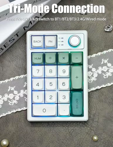 Numeric Keypad - Gasket-Mount Hot-Swap Tri-Mode