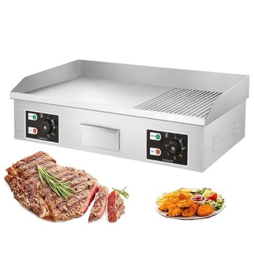 Electric Griddle - 2 zones 73x40 cm