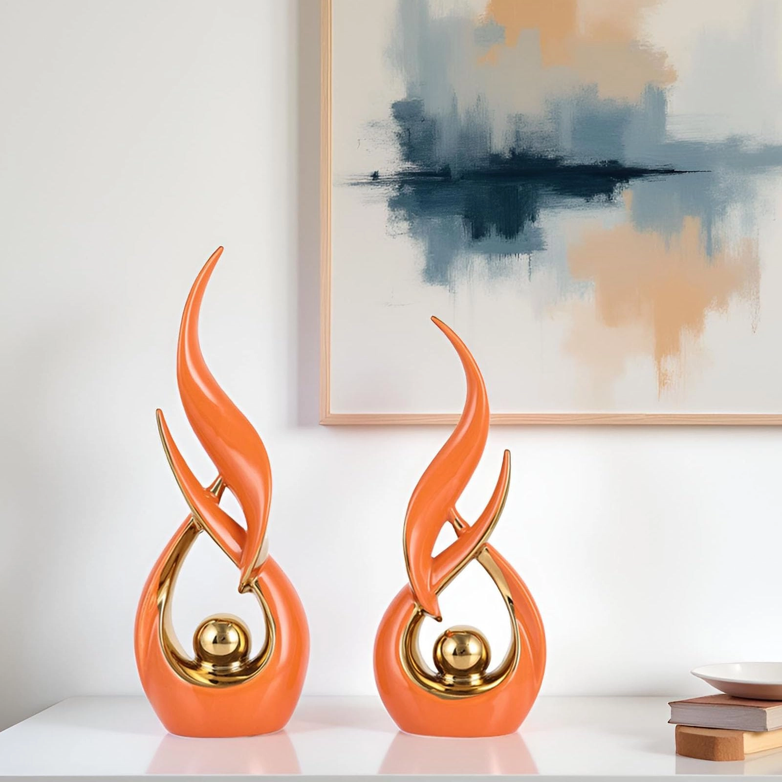 Abstract Statue - Ceramic Set