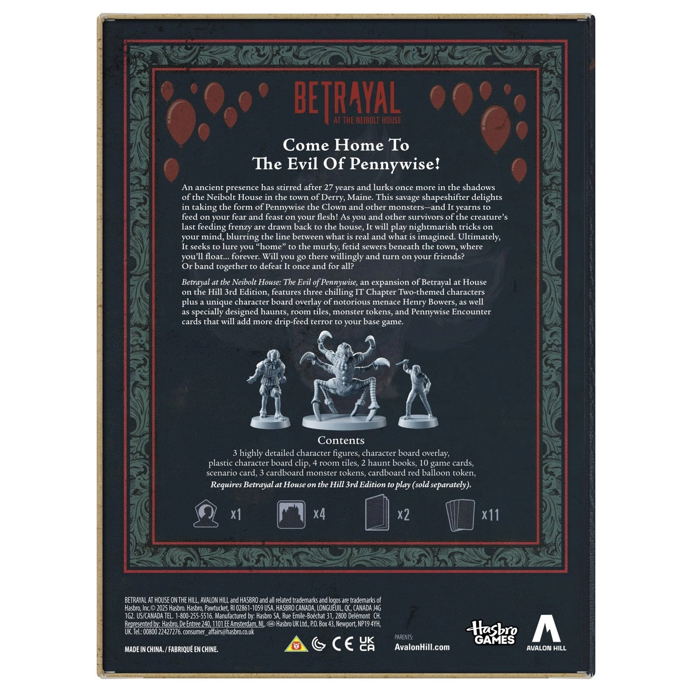 Betrayal at The Neibolt House: The Evil of Pennywise Expansion