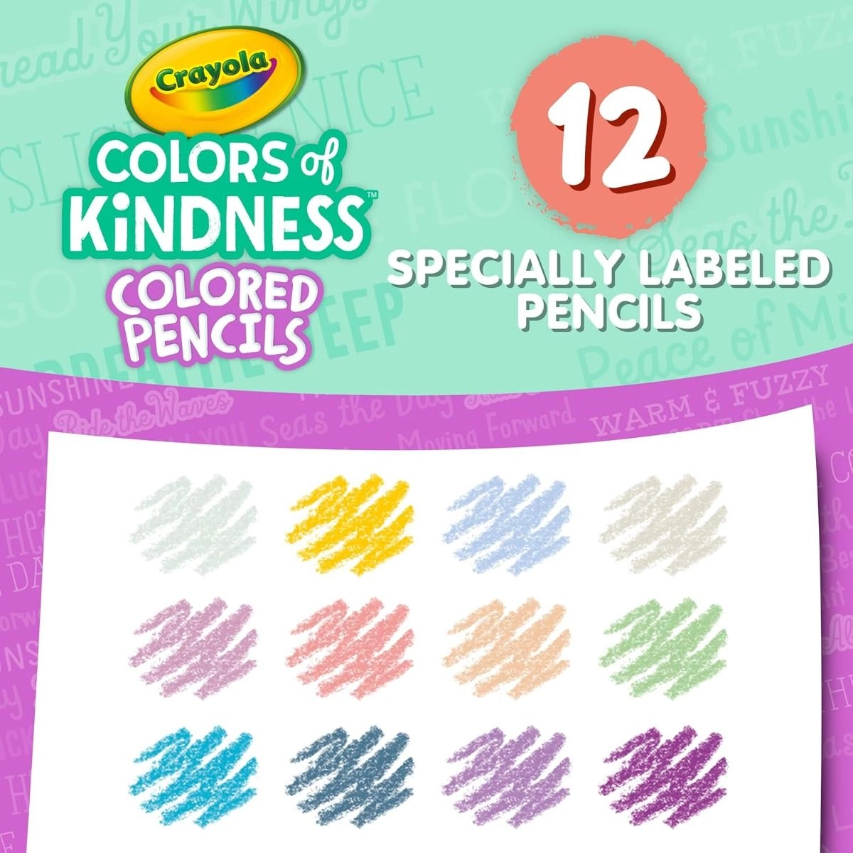 Colors of Kindness Colored Pencils - 12