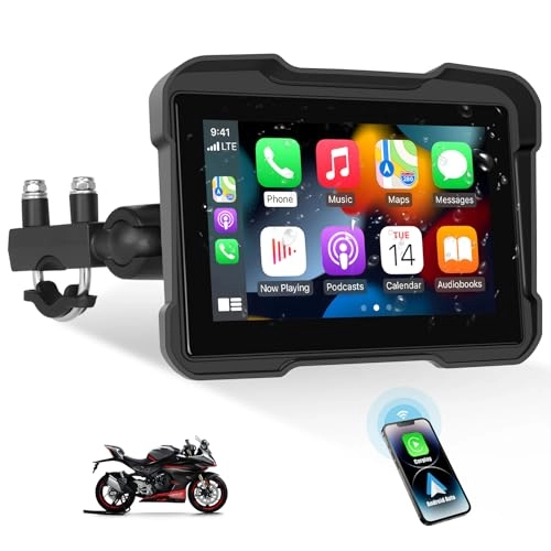 SIXWIN Motorcycle GPS Navigation System - 5 inch