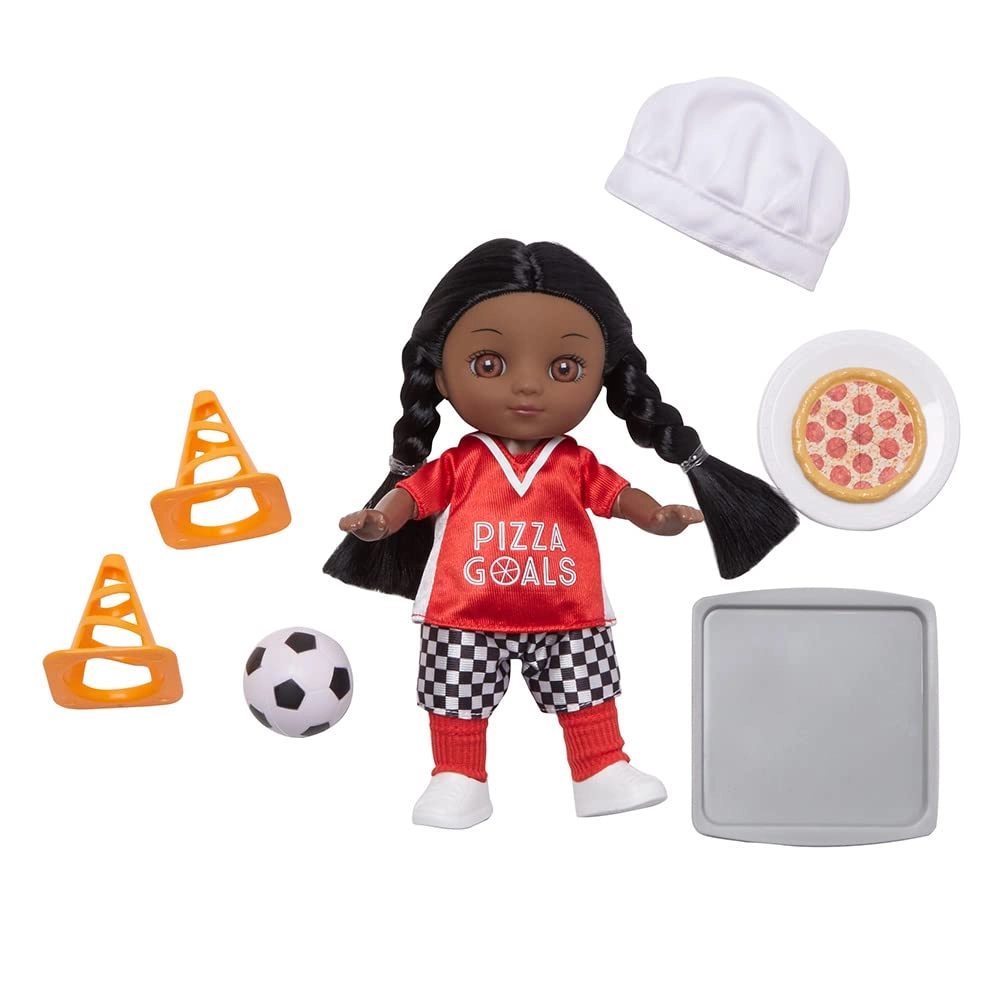 Madame Alexander It's All Me! Soccer + Chef Doll - 8" Dark Skin Tone Ages 3+