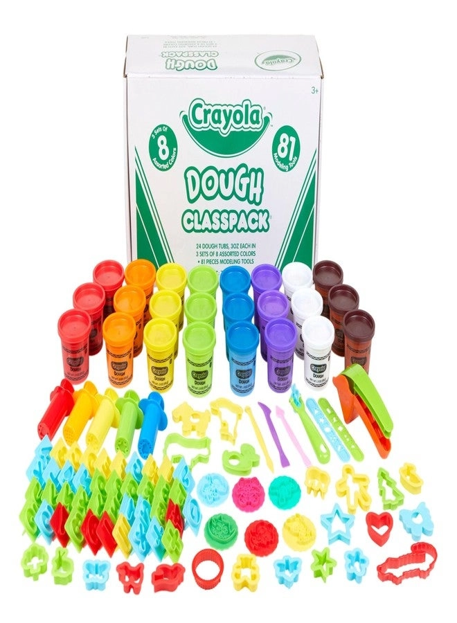 Crayola Assorted Dough Classpack - Over 100 Pieces 24 per Carton