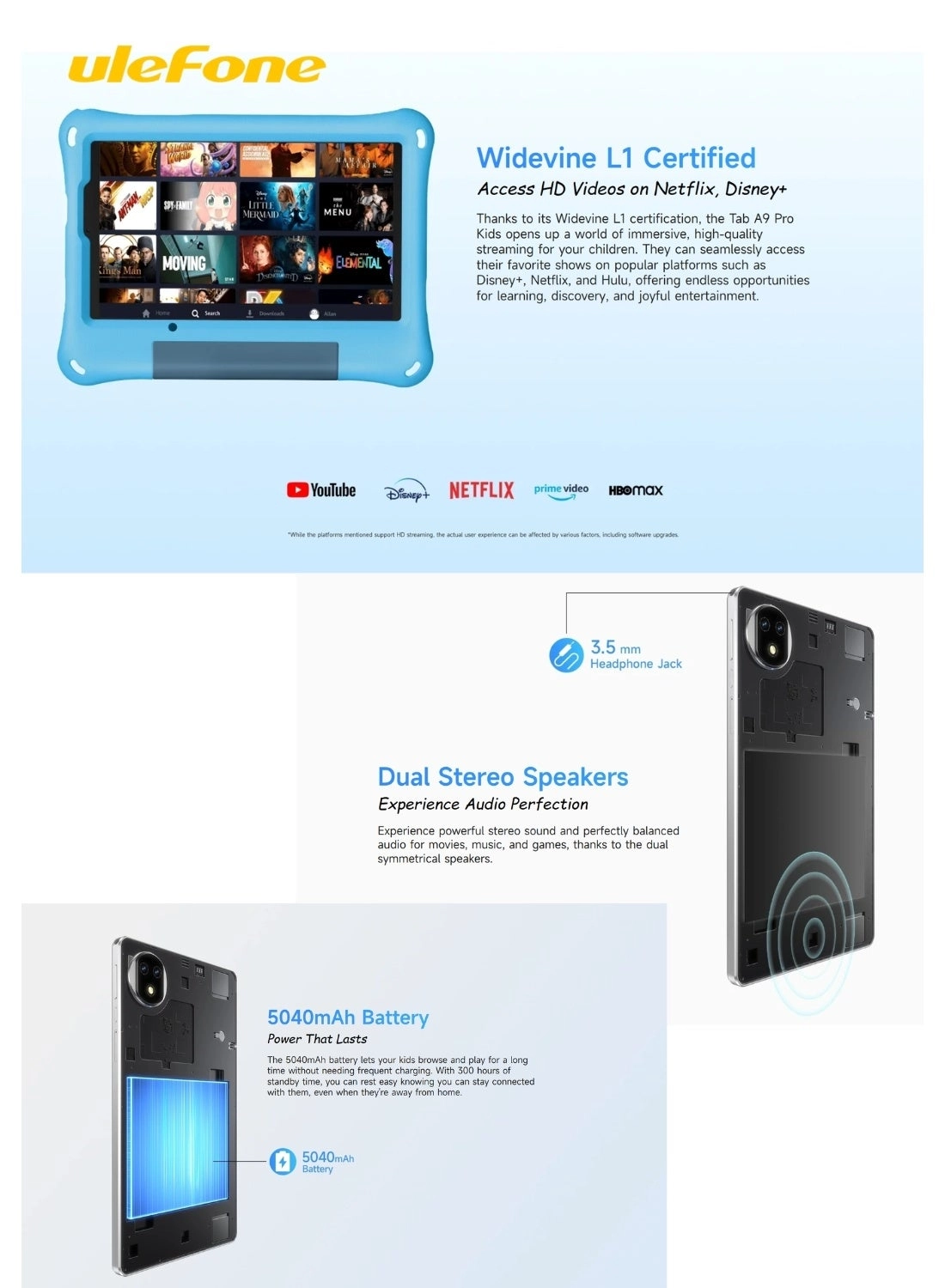 Tab A9 Pro 8.7" LTE 4GB RAM 128GB