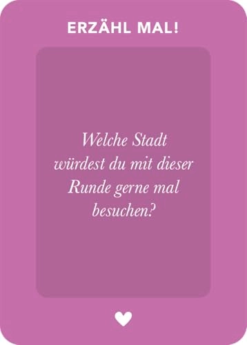 Erzähl mal! Mädelsabend - German Ab 16 Jahren.
