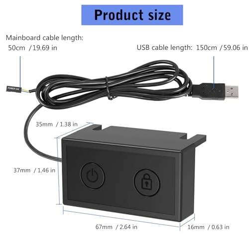 PC Power Switch - Desktop External Button