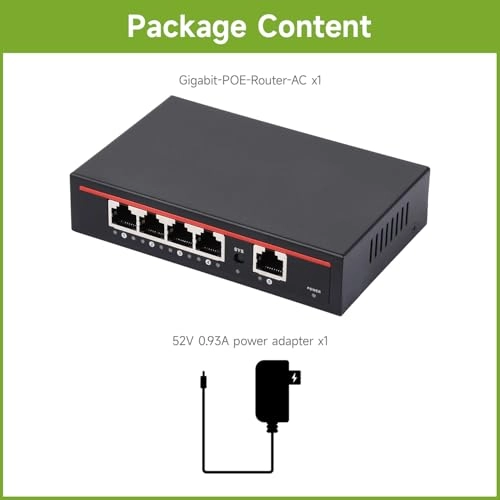 Gigabit-POE-Router-AC - 1000 Mbps