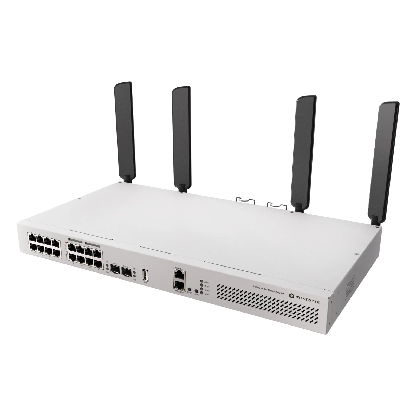 Mikrotik CRS418-8P-8G-2S+5axQ2axQ-RM - 10000 Mbps 802.11ax + CRS304-4XG-IN