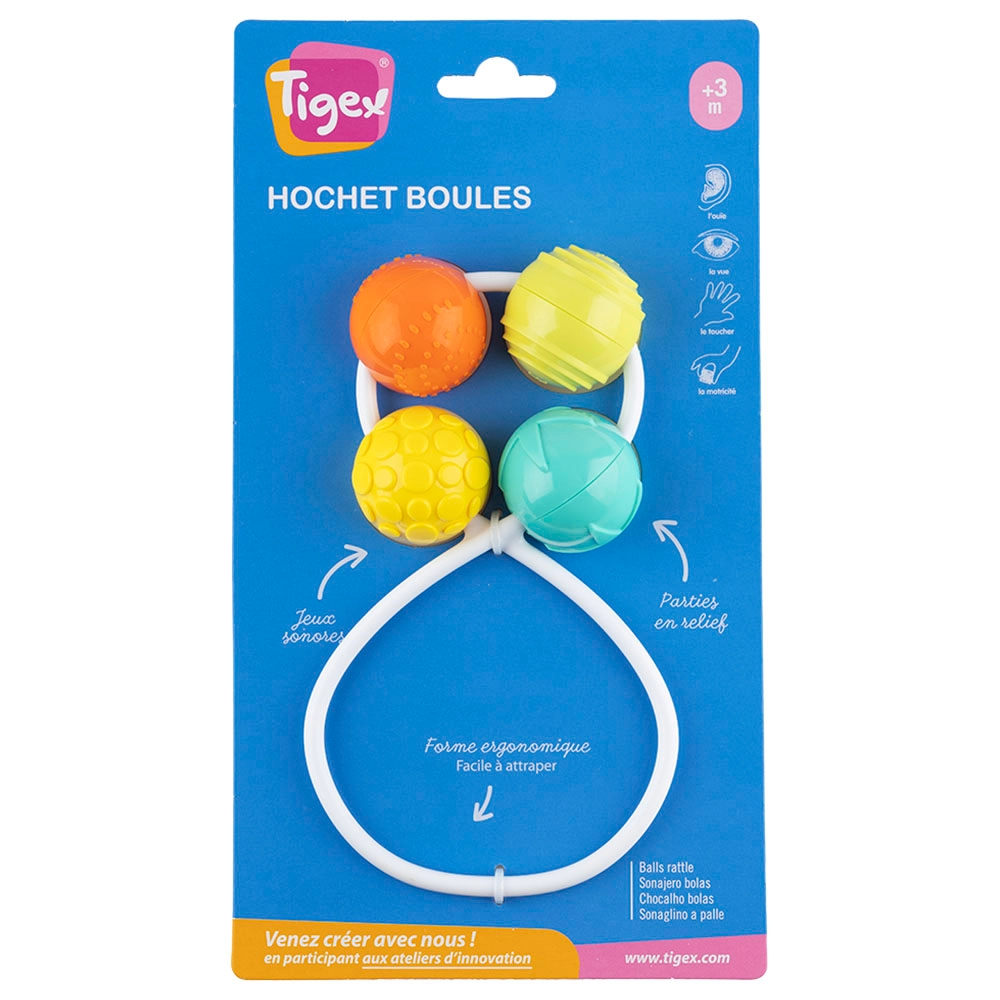 Balls Rattle - 3 months