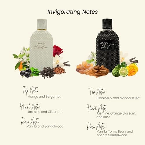 As You Like It - Eau de Parfum 100ml + Sweet Rebellion - Eau de Parfum 100ml