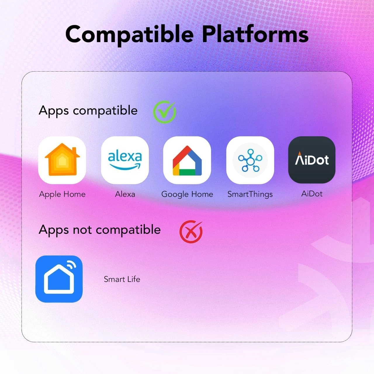 Matter Smart Light Bulb - 8 Pack