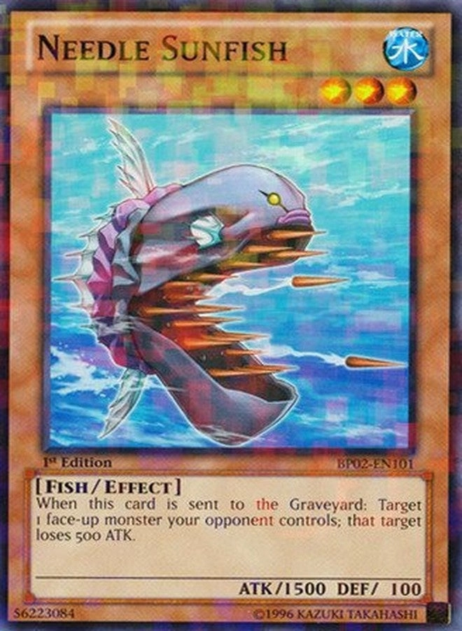 Yu-Gi-Oh! Needle Sunfish BP02-EN101 - Battle Pack 2: War of The Giants 1st Edition Mosaic Rare