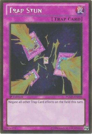 Yu-Gi-Oh! Trap Stun PGLD-EN090 - 1st Edition
