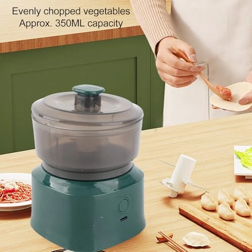 Mini Food Chopper - 350ml USB Rechargeable