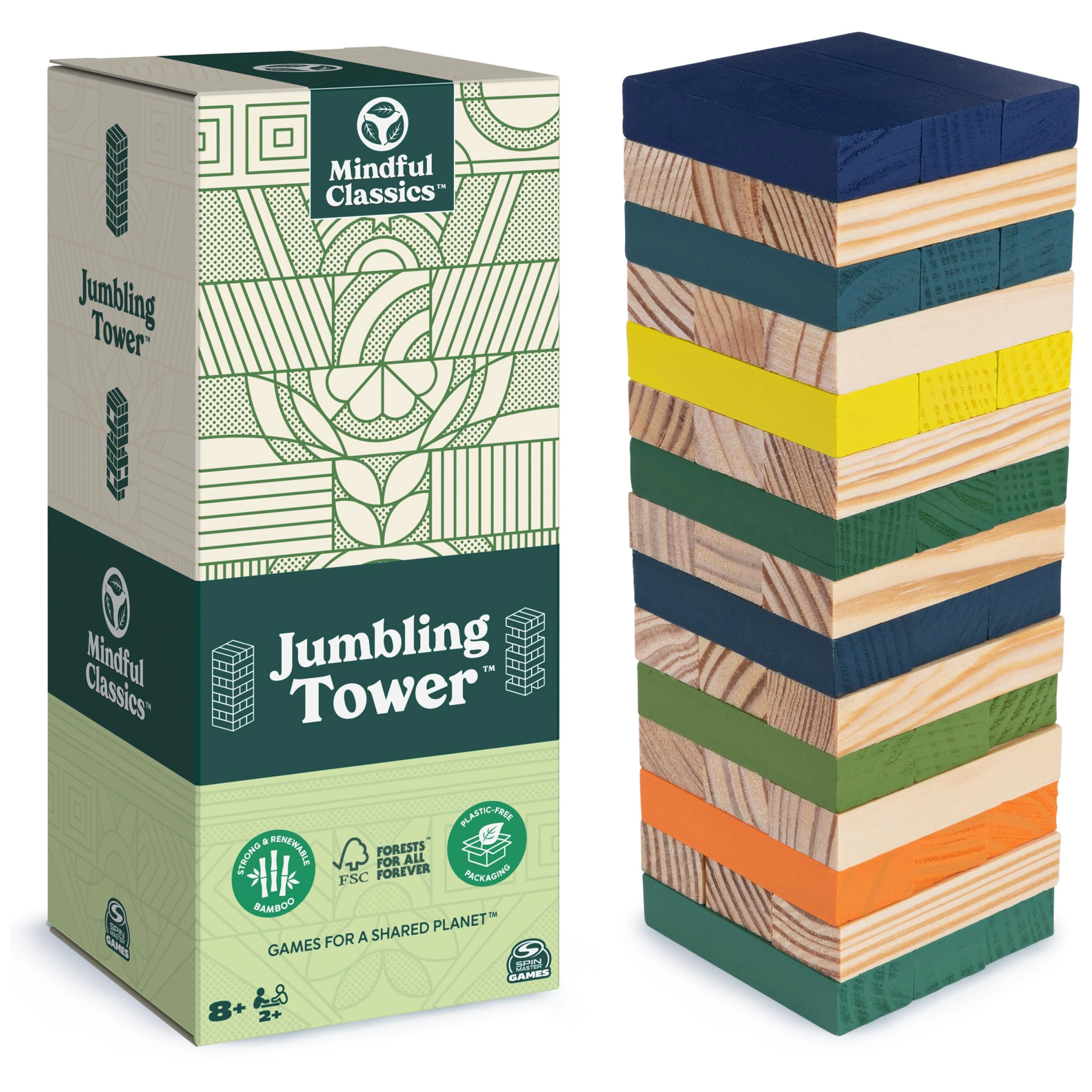 Mindful Classics Jumbling Tower - 1 pcs