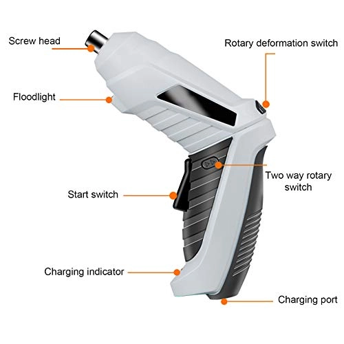 Mini electric screwdriver - 3.6V 250RPM Lithium battery Bundle