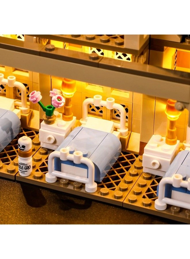 Light For LEGO Hogwarts Hospital Wing 76398 Led Lighting Kit - Steel Harry Potter