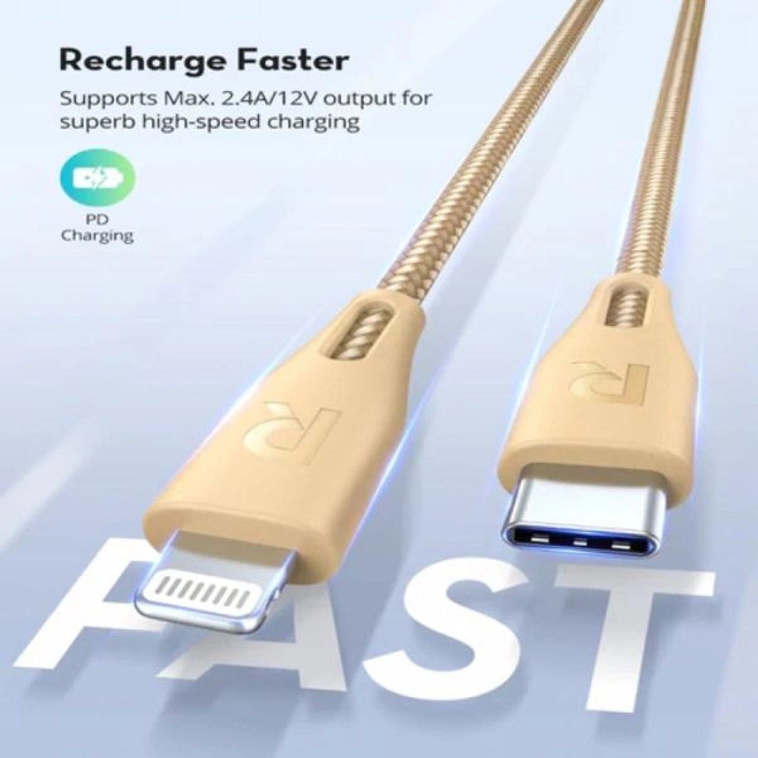 USB Type C to Lightning Cable USB-C to Lightning 2m