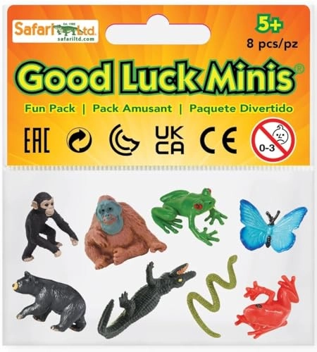 Safari Ltd Good Luck Minis Rainforest Fun Pack - 5 yr(s) 8 piece(s)