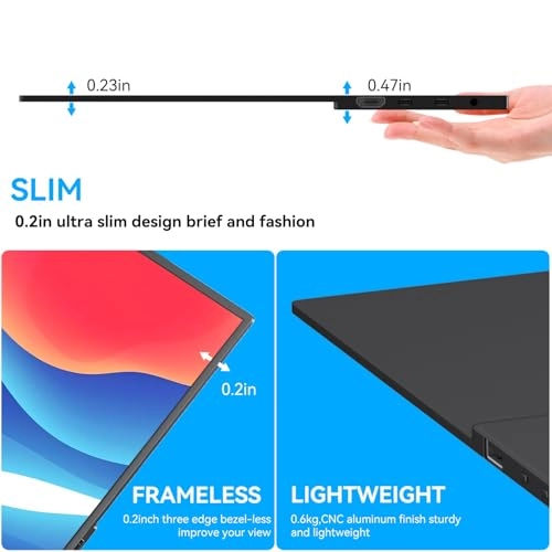 Touchscreen Portable Monitor - US-14inch 14 Inches 1920x1200
