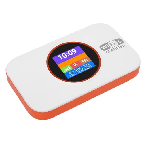 4G LTE Mobile Hotspot - 300Mbps WiFi 6