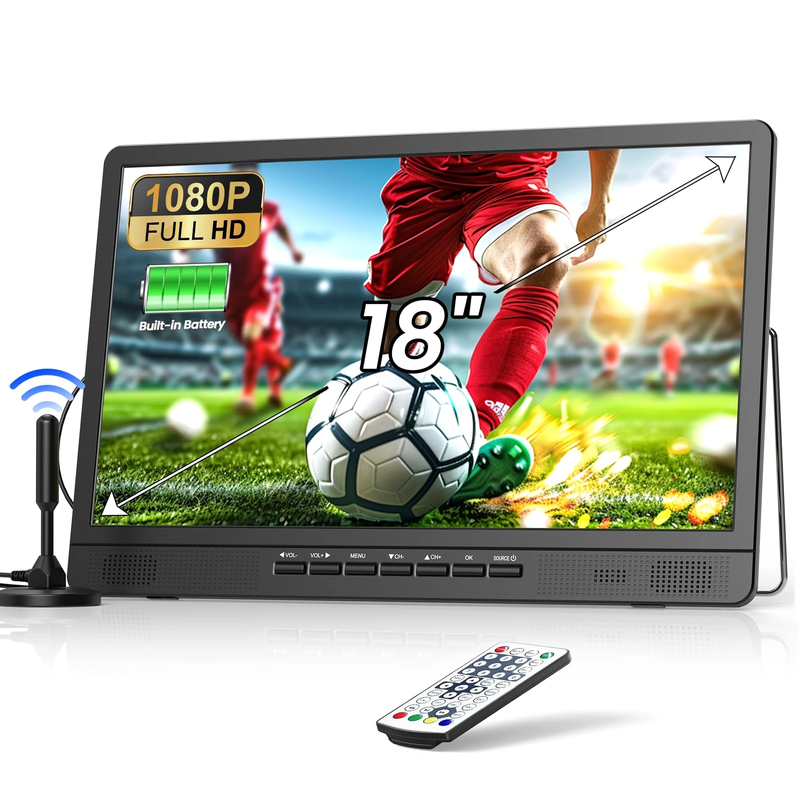 NORTHING Portable TV - Full HD 18.5"