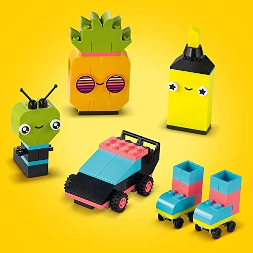 LEGO Classic Creative Neon Fun Brick Box Set (11027)