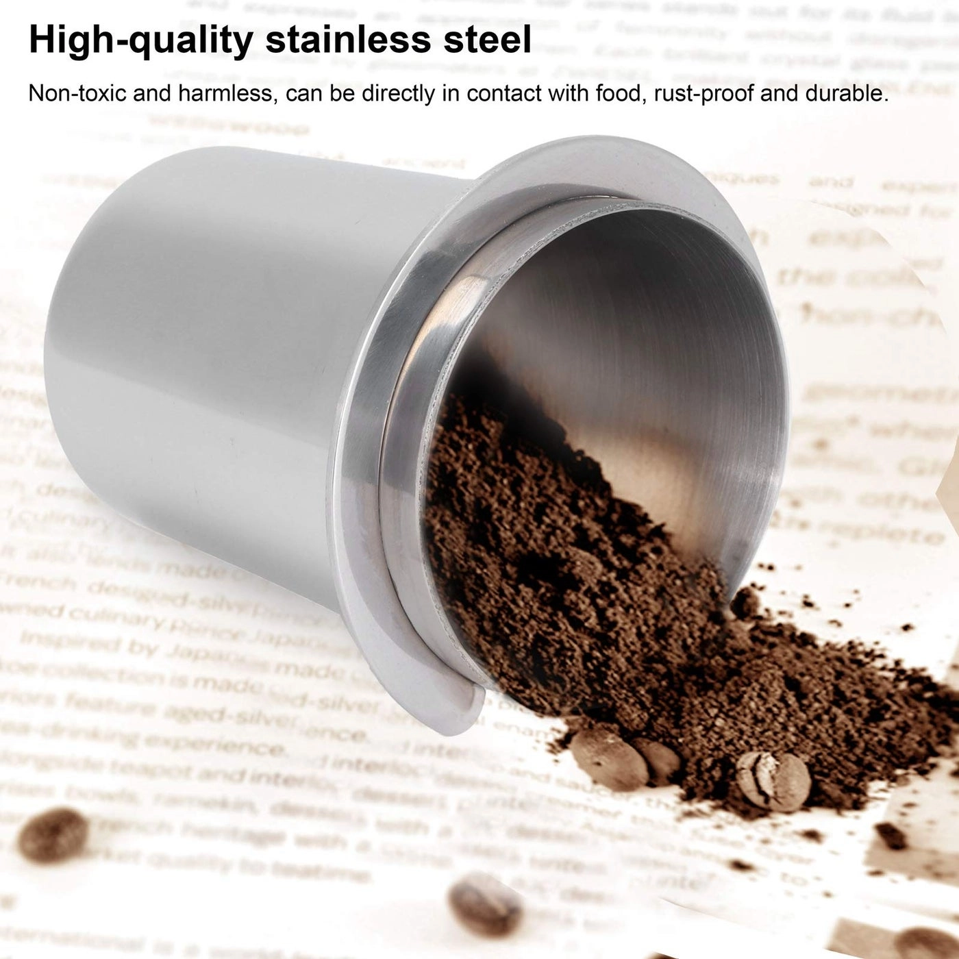 Dosing Cup - 51mm Transparent Anti Static