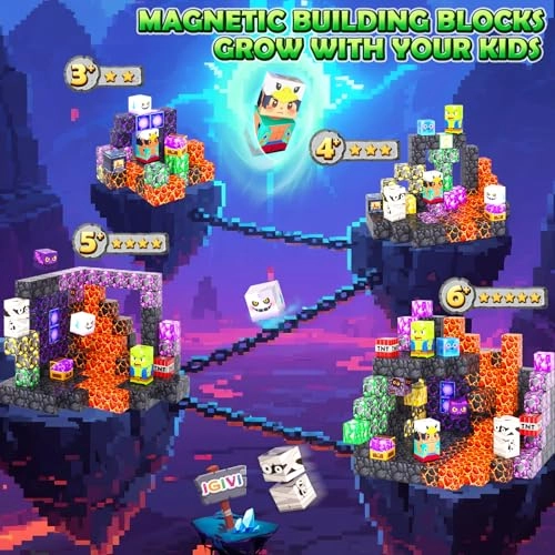 Magworld Lava Cave Set - 100 pcs