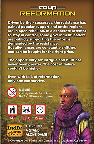 Coup (The Dystopian Universe) + Coup Reformation Expansion