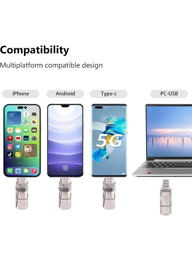 JC03550CY - USB 3.0 1TB USB A Lightning USB C