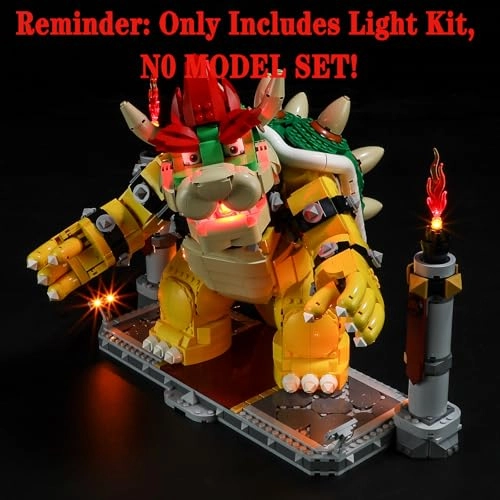 LED Lighting Kit - The Mighty Bowser 1 pcs Architecture
