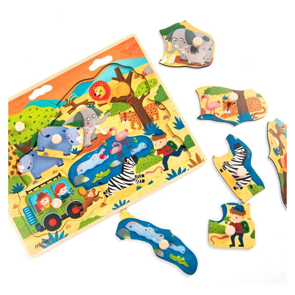 Wild Animal Dicovery Puzzle (MD3062)