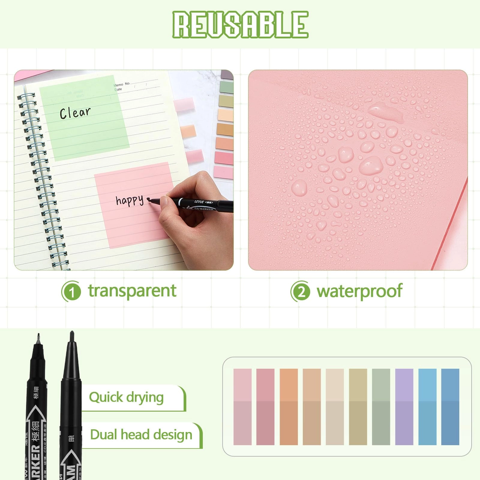 Book Annotation Kit - 39 Pcs