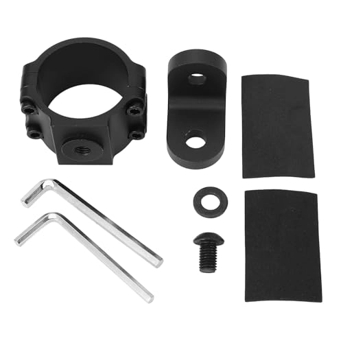 UTV Whip Light Mount Flag Pole Holder - 360 Degree Rotating Aluminum Alloy 1.75 to 2 Inch